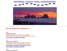 Tablet Screenshot of coasttrails.org